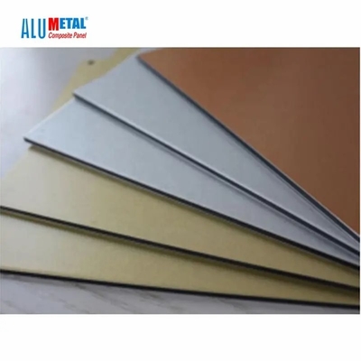 সমসাময়িক PVDF অ্যালুমিনিয়াম কম্পোজিট প্যানেল ISO9001 4mm অ্যালুমিনিয়াম কম্পোজিট প্যানেল