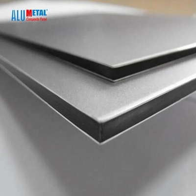 সমসাময়িক PVDF অ্যালুমিনিয়াম কম্পোজিট প্যানেল ISO9001 4mm অ্যালুমিনিয়াম কম্পোজিট প্যানেল