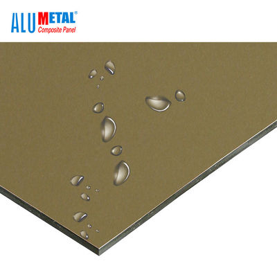 PVDF লেপ অ্যালুমিনিয়াম Cladding শীট Caravan ছাদ Cladding ন্যানো এন্টি স্ট্যাটিক 15mm