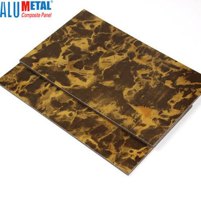 2440mm Anodized মার্বেল অ্যালুমিনিয়াম কম্পোজিট প্যানেল Acp শীট সাদা 7mm অ্যালুমিনিয়াম প্লেট