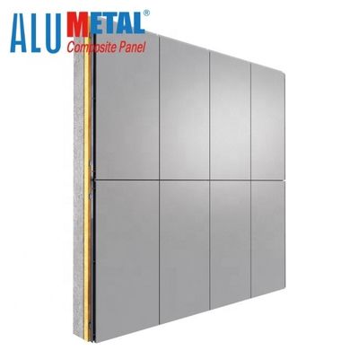 1570mm 5mm অ্যালুমিনিয়াম বহি ওয়াল Cladding কম্পোজিট Materia LDPE কোর