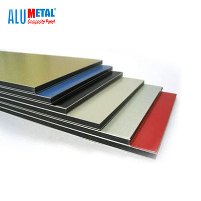 4mm PVDF প্রলিপ্ত 3003 খাদ অ্যালুমিনিয়াম শীট ওয়াল Cladding কম্পোজিট বোর্ড অ্যান্টিব্যাকটেরিয়াল ISO9001