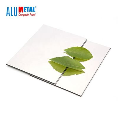 PVDF প্রলিপ্ত 3mm Acp অ্যালুমিনিয়াম কম্পোজিট প্যানেল শীট 0.5mm AA5005 ম্যাট ফিনিশ