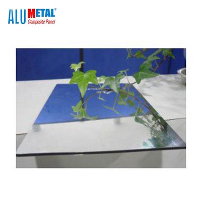 LDPE কোর AA3003 মিরর অ্যালুমিনিয়াম কম্পোজিট প্যানেল Acp শীট 2440mm B1 FR নমন