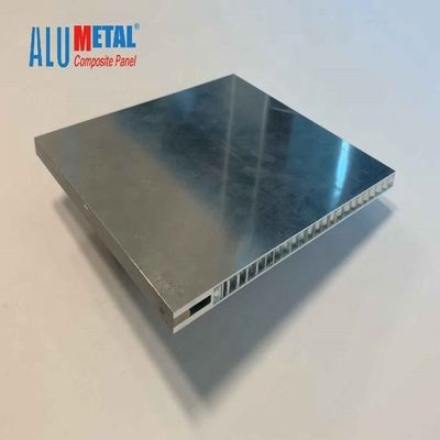 1 মিমি পুরু 4x8 অ্যালুমিনিয়াম মধুচক্র স্যান্ডউইচ প্যানেল 10000mm শীট বহি ক্ল্যাডিং