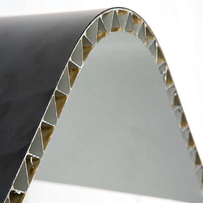 A2 2.5mm 2200mm অ্যালুমিনিয়াম মধুচক্র কম্পোজিট প্যানেল শীট বহিরঙ্গন 4x8 শীট ছাঁচ প্রুফ