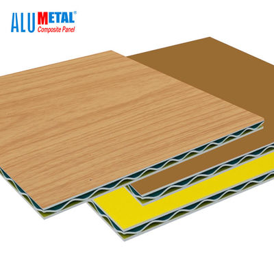 3 মিমি বেড়া B1 FR ছিদ্রযুক্ত অ্যালুমিনিয়াম rugেউতোলা প্যানেল যৌগিক প্যানেল 5005 খাদ