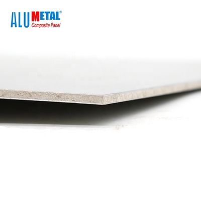 গ্যারেজের জন্য B1 1250mm ফায়ারপ্রুফ অ্যালুমিনিয়াম কম্পোজিট প্যানেল ওয়াল প্যানেল 0.50 মিমি