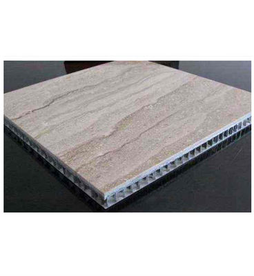 25mm স্টোন মধুচক্র প্যানেল 4x8 বহি অভ্যন্তর 0.12mm কাঠ শেষ অ্যালুমিনিয়াম কম্পোজিট প্যানেল