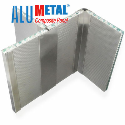 1300MM PVDF স্টোন মধুচক্র প্যানেল শীট মেটাল গ্রানাইট 0.04mm AA5005