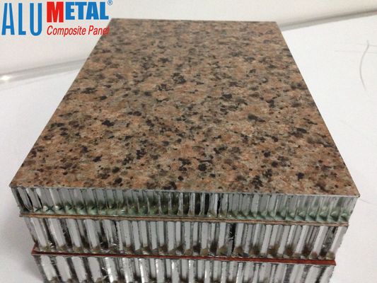 2440mm 4mm স্টোন মধুচক্র প্যানেল প্রাচীর আলংকারিক বিমান মধুচক্র তল প্যানেল ন্যানো