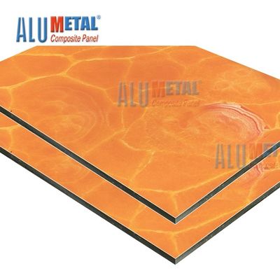 বহিরঙ্গন Anodized অ্যালুমিনিয়াম স্যান্ডউইচ বোর্ড 1220mm কম্পোজিট উপাদান প্যানেল 2mm