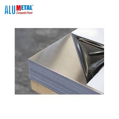 1220x2440mm প্রোফাইলযুক্ত অ্যালুমিনিয়াম ক্ল্যাডিং শীট 4 মিমি আবহাওয়া প্রতিরোধ অটুট কোর AA3003