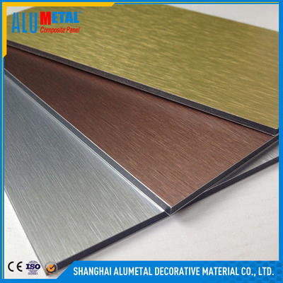 6mm PVDF অ্যালুমিনিয়াম কম্পোজিট প্যানেল AA5005 প্রিফেব্রিকেটেড বিল্ডিংয়ের জন্য