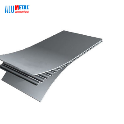A2 FR গ্রেড অ্যালুমিনিয়াম ঢেউতোলা প্যানেল 1500mm অ্যালুমিনিয়াম স্যান্ডউইচ বোর্ড